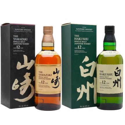 Yamazaki 12 & Hakushu 12 Year Value Bundle