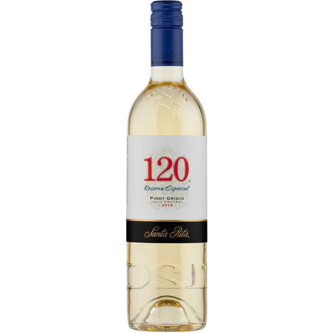 120 Santa Rita 120 Pinot Grigio Reserva Especial Central Valley - Image 1