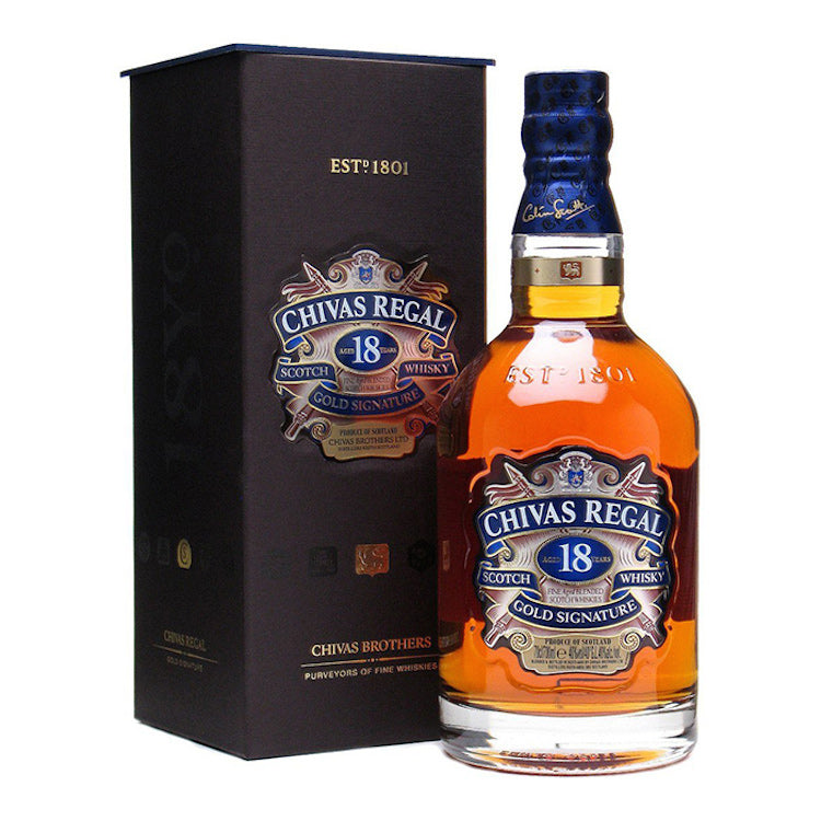 3_9edf2b5e-a314-4397-b05c-451692ce3a5d Chivas Regal 18 Scotch Whiskey - Image 1