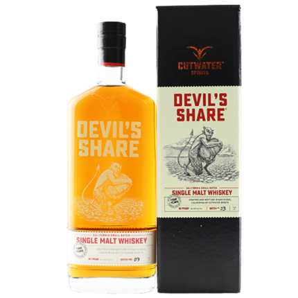Cutwater Devil's Share Single Malt Whiskey