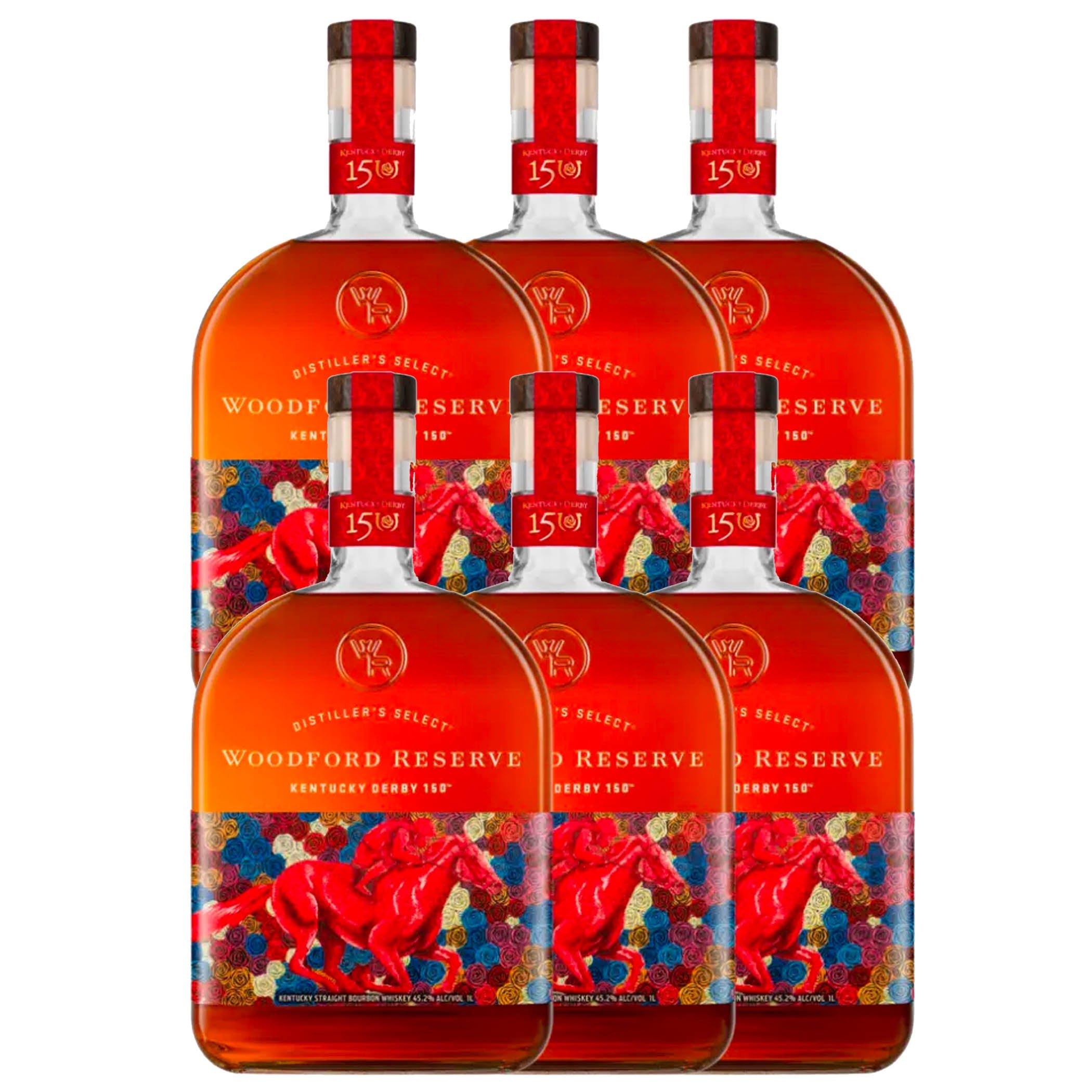 6_34bf2e4f-88c4-4b26-a912-dcca07f2f6af Kentucky Reserve Bourbon Kentucky Derby 150 (2024 Edition) 1L 6 Pack - Image 1