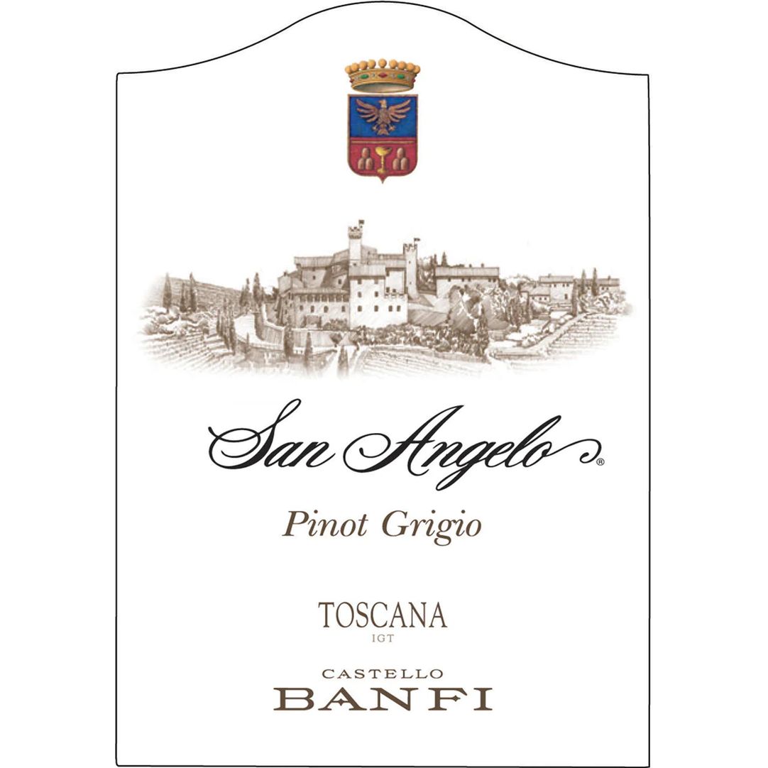 ANGELO Castello Banfi San Angelo Toscana IGT Pinot Grigio 750ml - Image 1