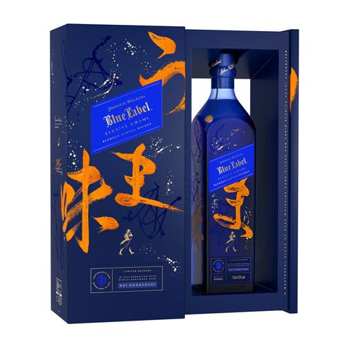 BLUE Johnnie Walker Elusive Umami Limited Edition Blue Label Scotch - Image 1