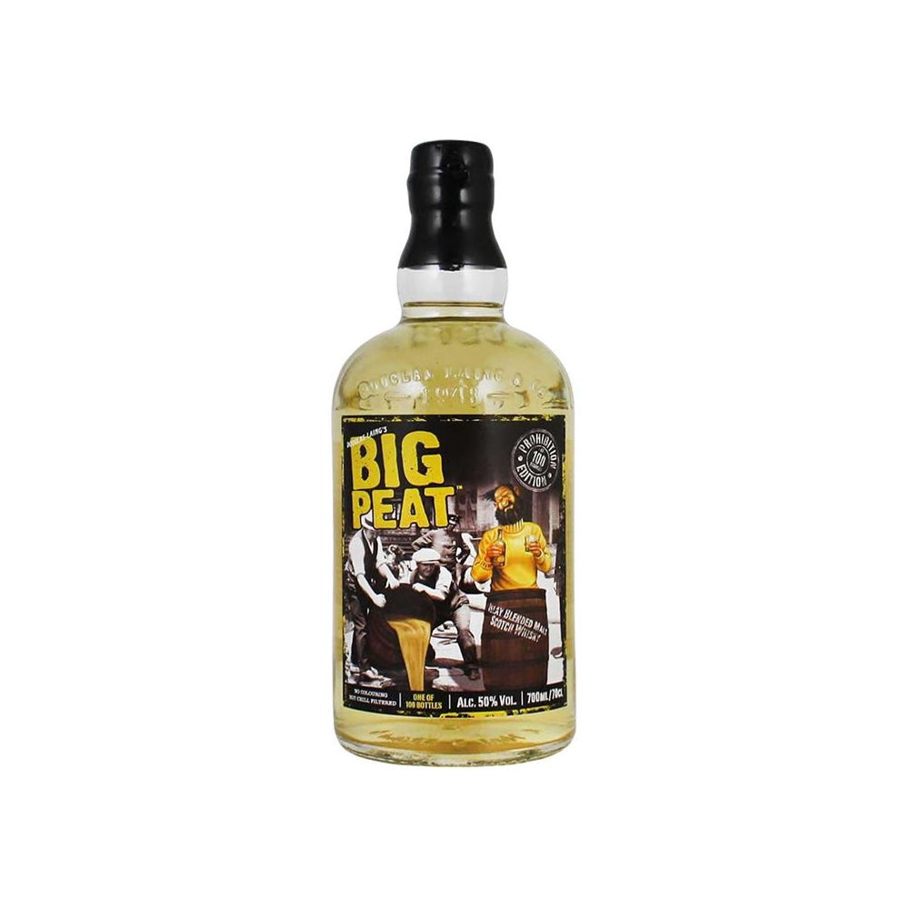 Douglas-Laing-Big-Peat-Cask-Strength-Prohibition-Edition-Scotch-Whisky Douglas Laing Big Peat Cask Strength Prohibition Edition Scotch Whisky - Image 1