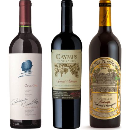 Opus One, Caymus Special Select, & Far Niente Cabernet Value Bundle