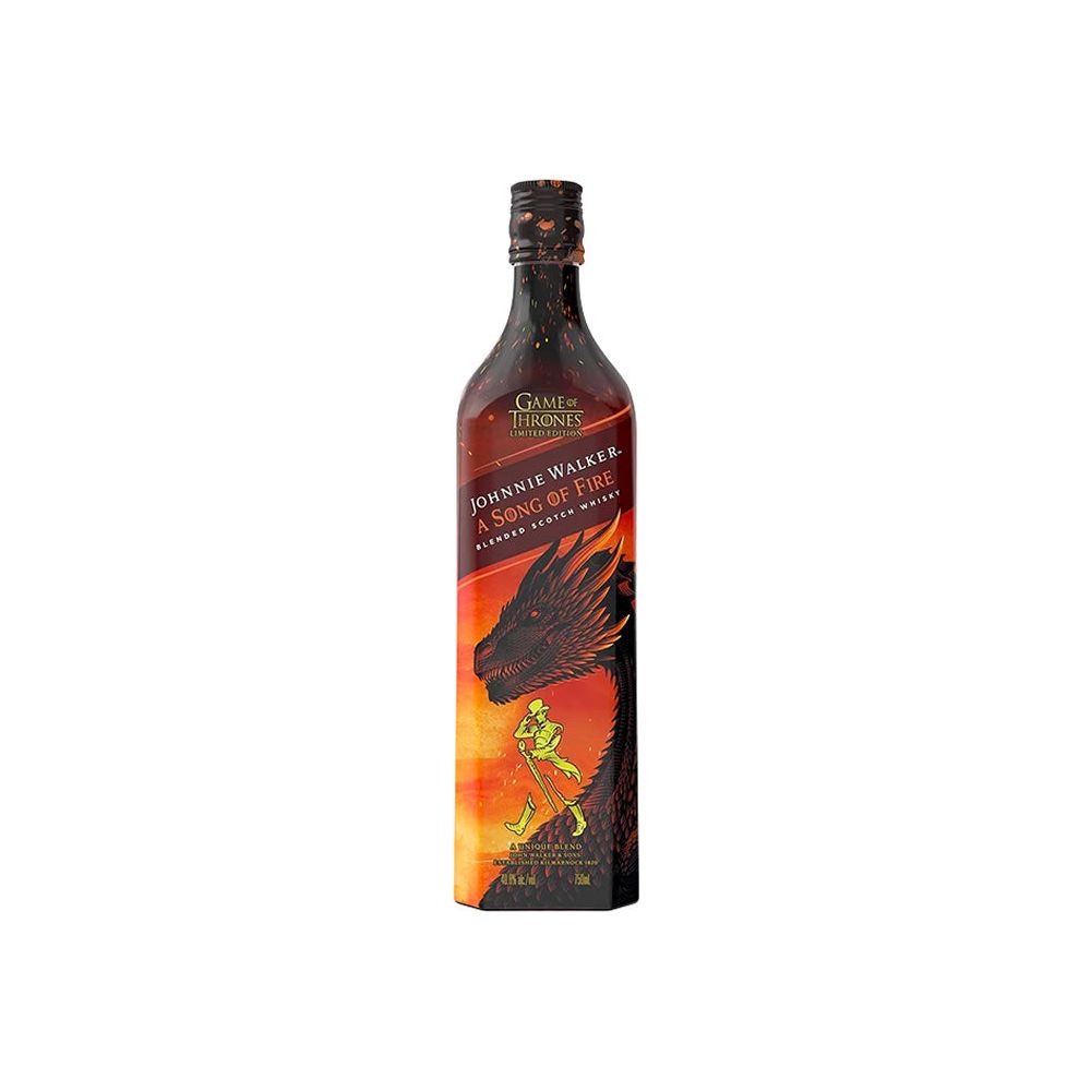 Game-of-Thrones-Johnnie-Walker-A-Song-Of-Fire-Scotch-Whisky Game of Thrones Johnnie Walker A Song Of Fire Scotch Whisky - Image 1