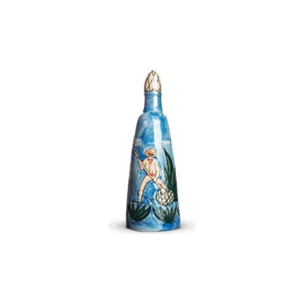 God Enoc Extra Anejo Tequila Ceramic Bottle