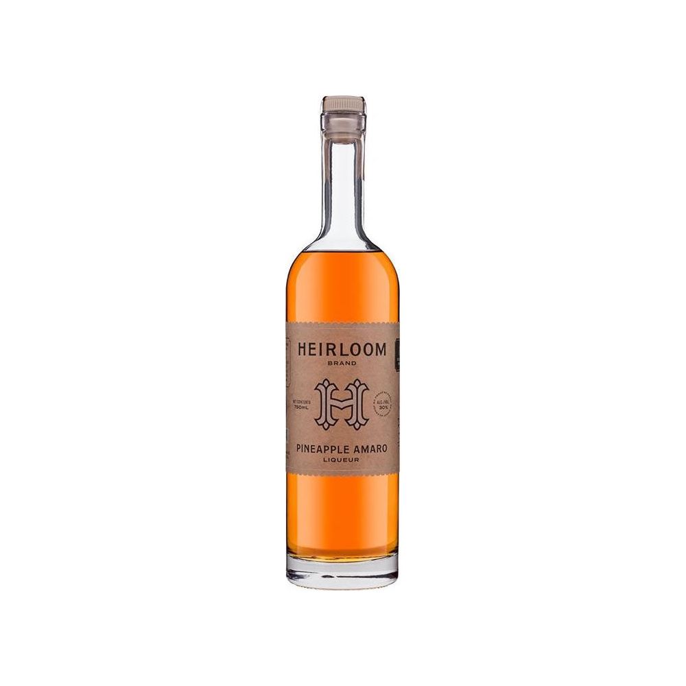 HeirloomPineapple_740x740_77f31db4-b2bb-482a-88b3-1c43e962157c Heirloom Liqueurs Pineapple Amaro Liqueur - Image 1