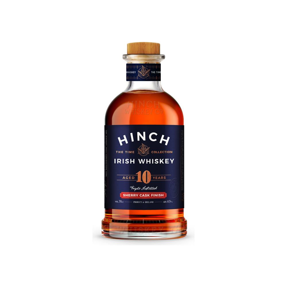 Hinch-Distillery-10-Year-Old-Sherry-Cask-Finish-Irish-Whiskey Hinch Distillery 10 Year Old, Sherry Cask Finish Irish Whiskey - Image 1