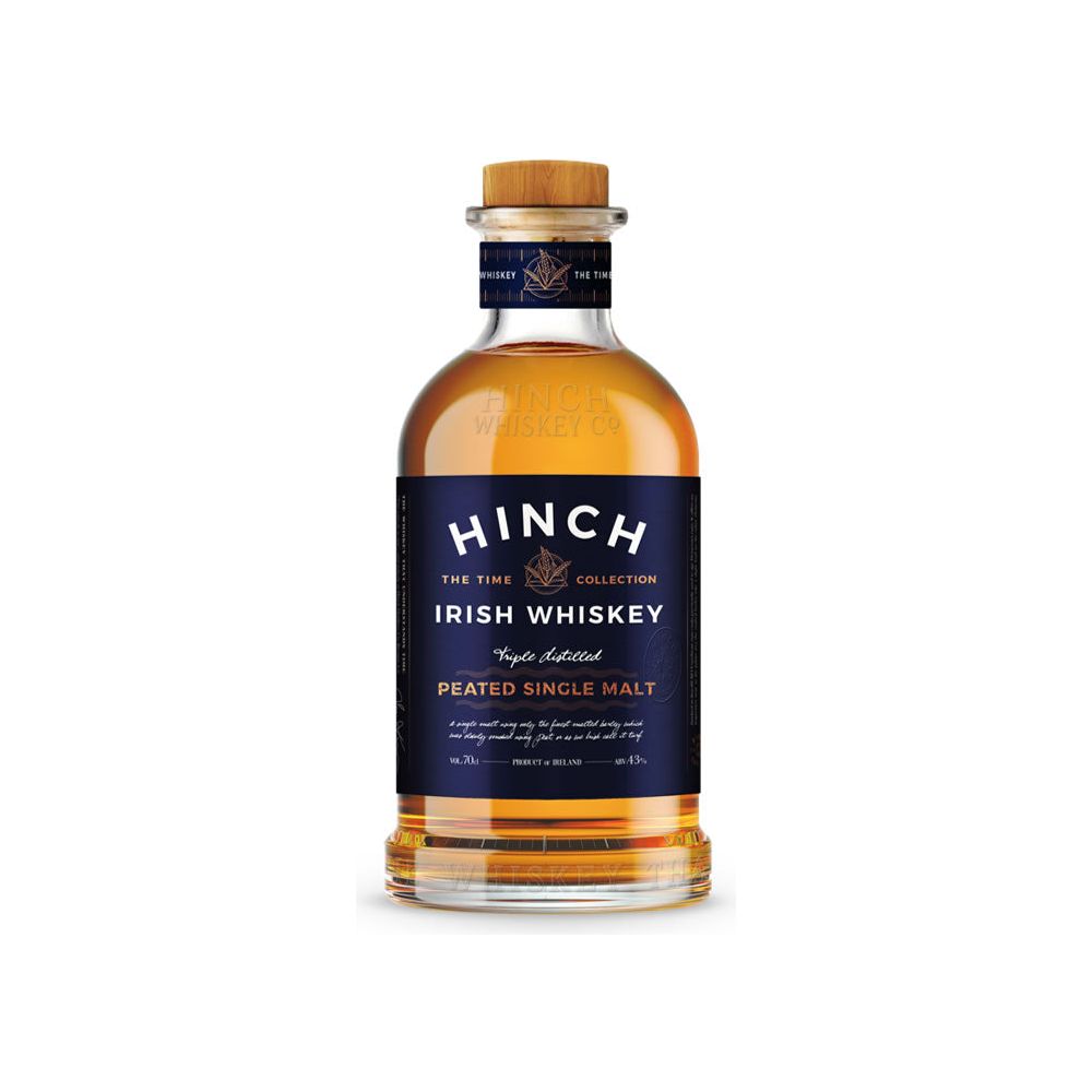 Hinch-Distillery-Peated-Single-Malt-Irish-Whiskey Hinch Distillery Peated Single Malt Irish Whiskey - Image 1