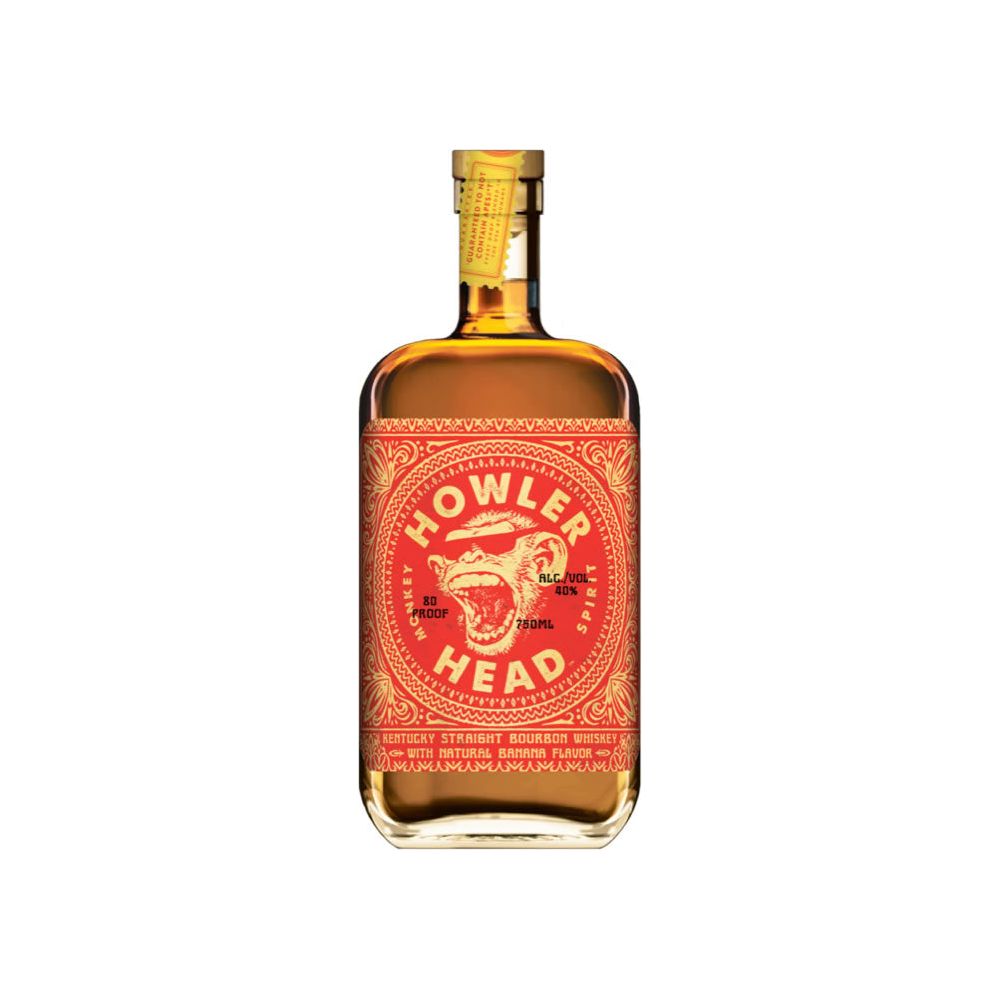 Howler_Head_f2816df2-47b5-42a3-898d-52a23a7e37b4 Howler Head Banana Infused Kentucky Straight Bourbon Whiskey - Image 1