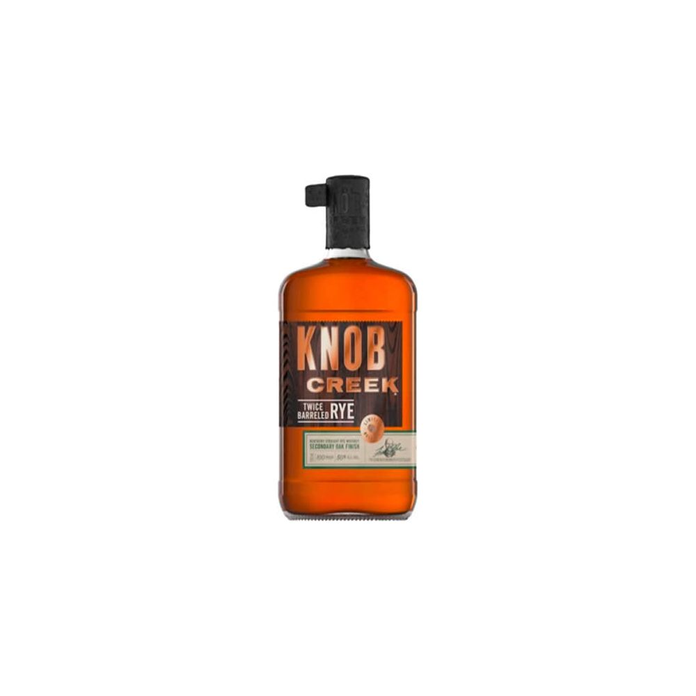 Knob-Creek-Twice-Barrelled_a01090af-c6e9-4e34-9b3b-134630d4537e Knob Creek Twice Barrelled Rye - Image 1