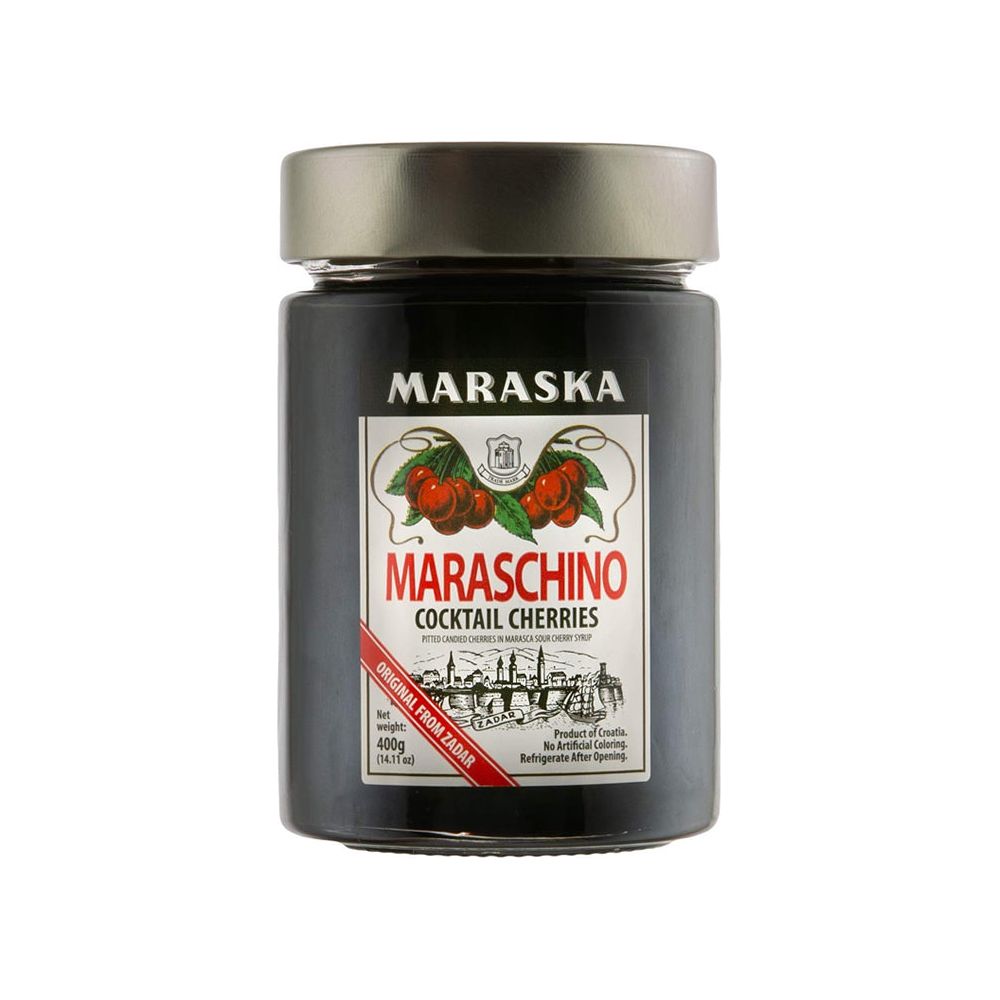 Maraska-Maraschino-Cocktail-Cherries_ee8dc4f7-6d4c-4c7b-b73c-bf56e15eb487 Maraska Maraschino Cocktail Cherries - Image 1