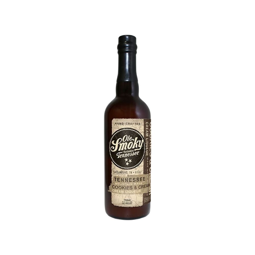 OleSmokyCookies_CreamLiqueur Ole Smoky Cookies & Cream Liqueur - Image 1