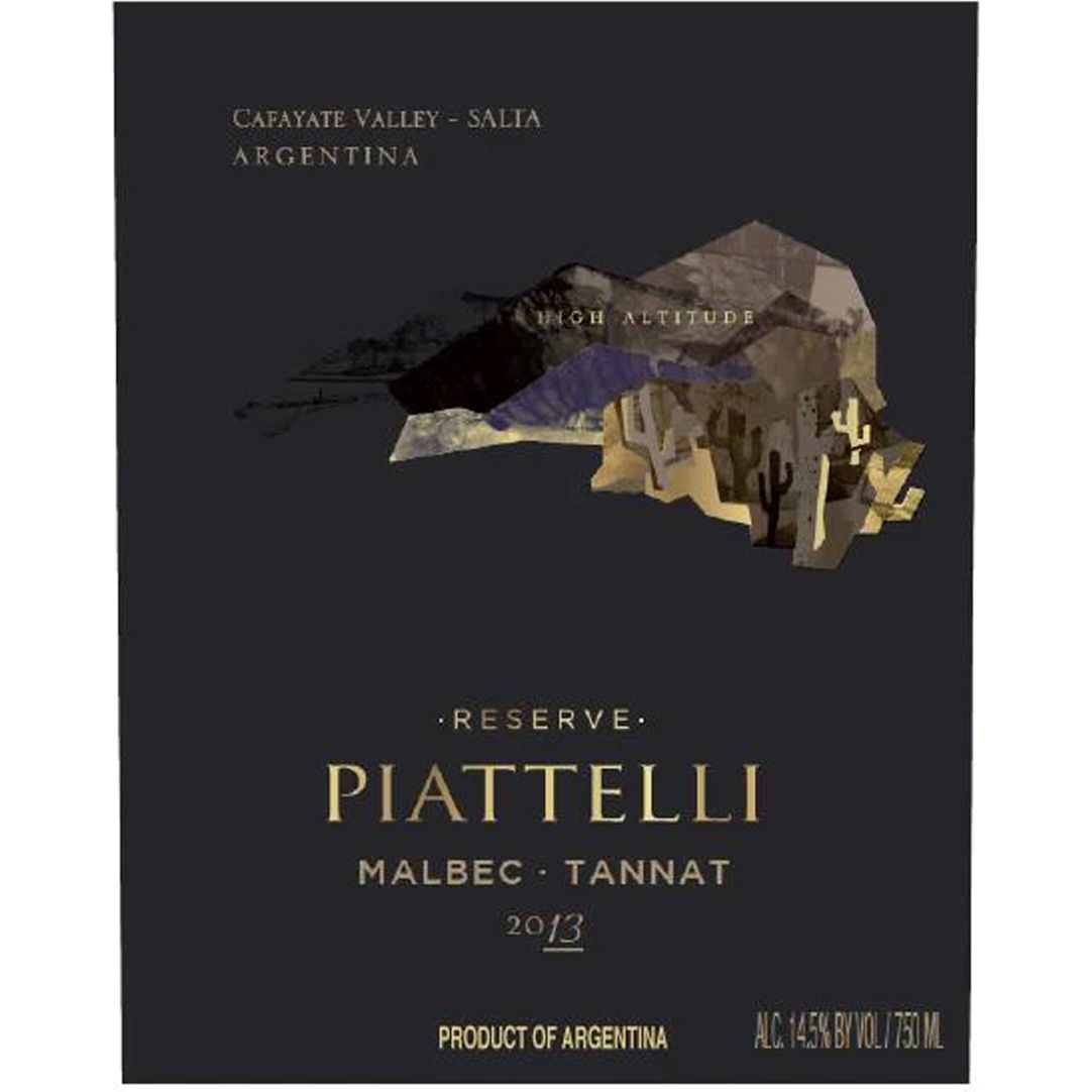 PiattelliVineyardsMalbecTannat750ml Piattelli Vineyards Malbec Tannat 750ml - Image 1