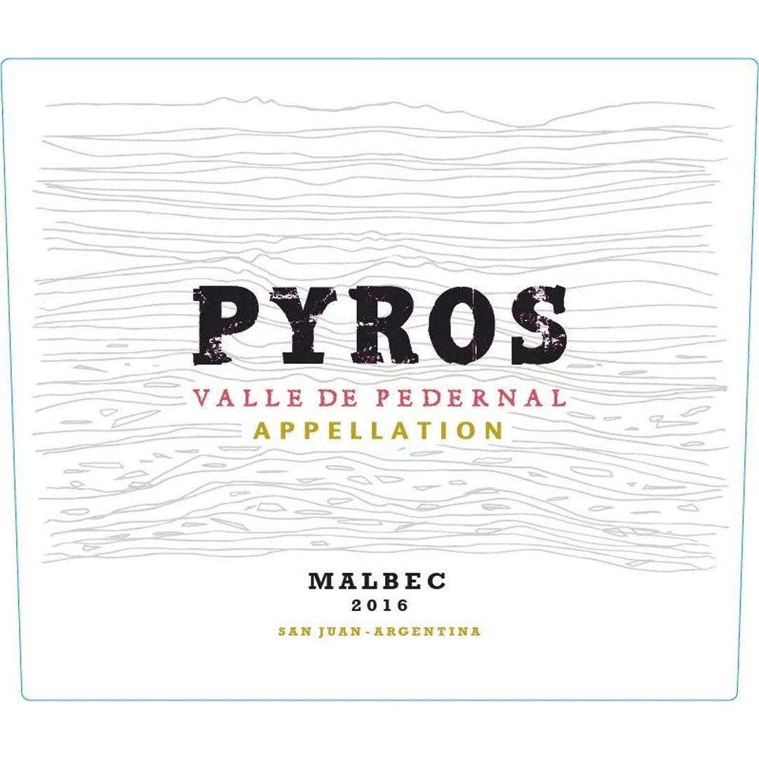 PyrosValleDePedernalSanJuanMalbec750ml Pyros Valle De Pedernal San Juan Malbec 750ml - Image 1