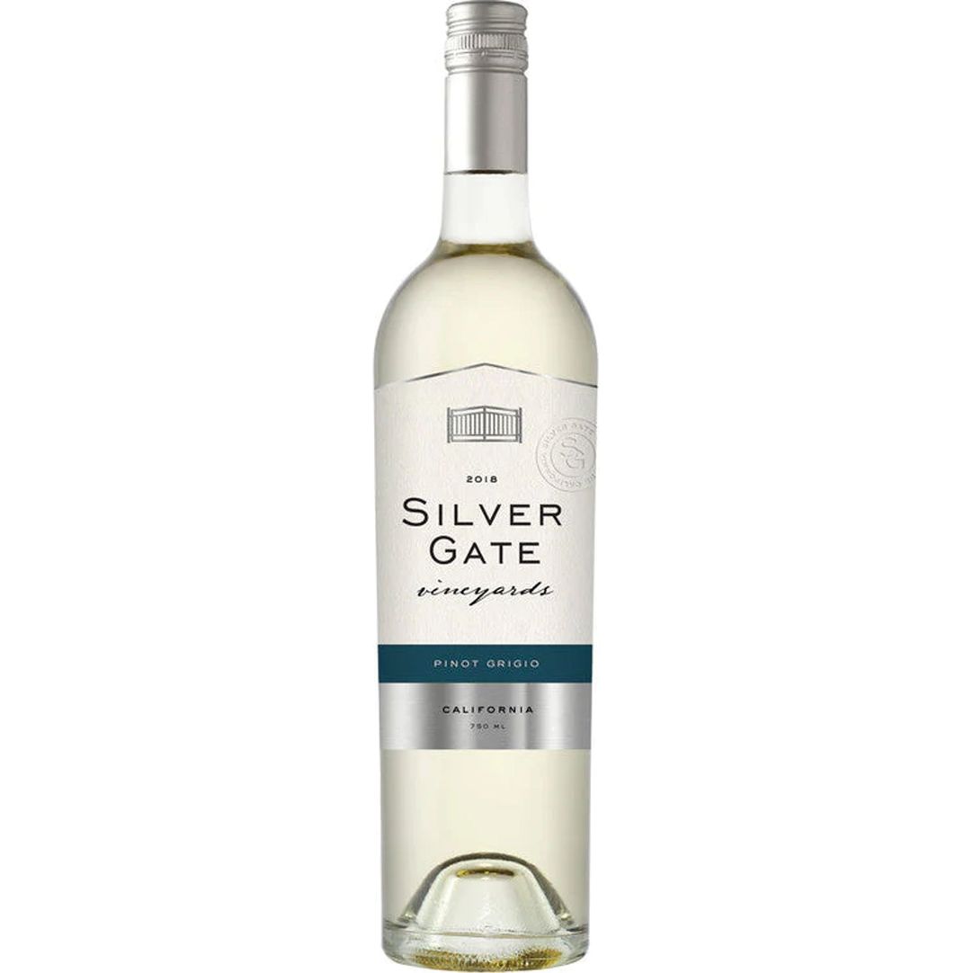 SILVER Silver Gate Vineyards Pinot Grigio California - Image 1
