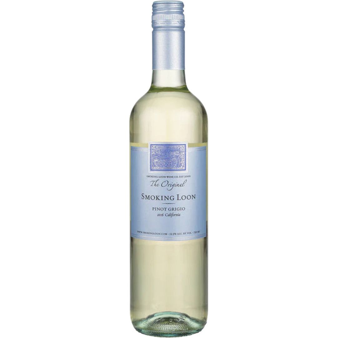SMOKING Smoking Loon Pinot Grigio Single Barrel Select Small Batch California - Image 1
