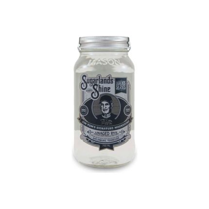 Sugarlands Shine Jim Tom Hedrick's Unaged Rye Moonshine