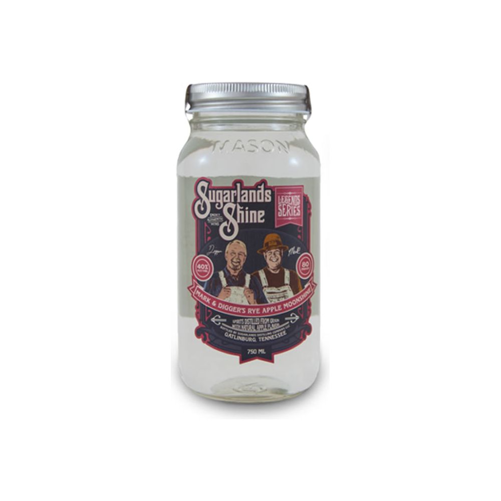 Sugarlands_Shine_Mark_and_Digger_s_Rye_Apple_Moonshine_400x_30fccedd-5f7a-41a6-985f-1e1a28fe04a5 Sugarlands Shine Mark and Digger's Rye Apple Moonshine - Image 1