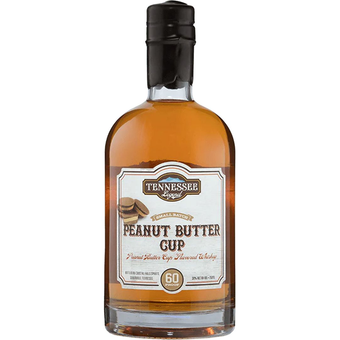 TENPEANUT Tennessee Legend Peanut Butter Cup Flavored Whiskey - Image 1