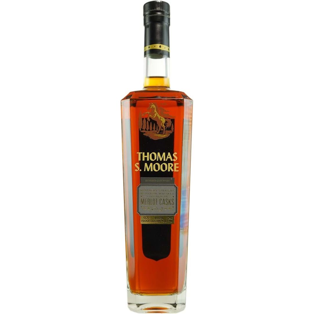 TSMM Thomas S. Moore Kentucky Straight Bourbon Finished in Merlot Casks - Image 1