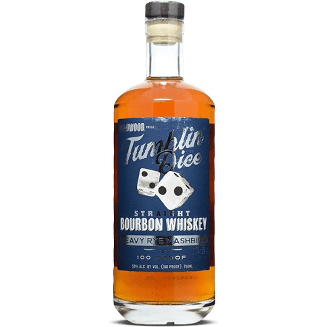 TUMBLIN Deadwood Tumblin' Dice Heavy Rye Mashbill Straight Bourbon Whiskey 100 Proof - Image 1
