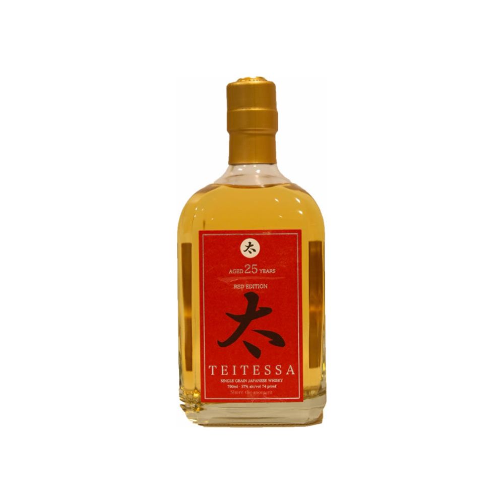 Teitessa-25-Years-Old-Grain-Japanese-Whisky-Red-Edition Teitessa 25 Years Old Grain Japanese Whisky Red Edition - Image 1