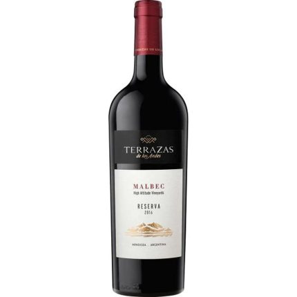 Terrazas De Los Andes Malbec Reserva High Altitude Vineyards Mendoza