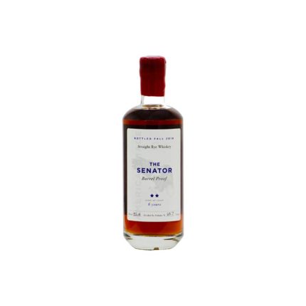 The Senator Barrel Proof 6 Year Old Straight rye Whiskey