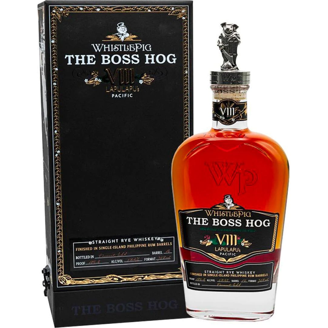bh8 WhistlePig The Boss Hog VIII: LapuLapu's Pacific Straight Rye Whiskey - Image 1