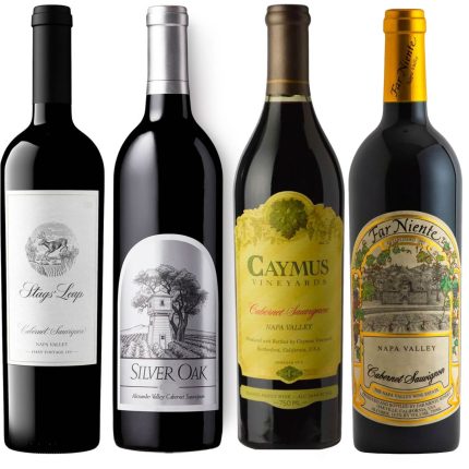Caymus, Far Niente, Stags' Leap, & Silver Oak Value Bundle