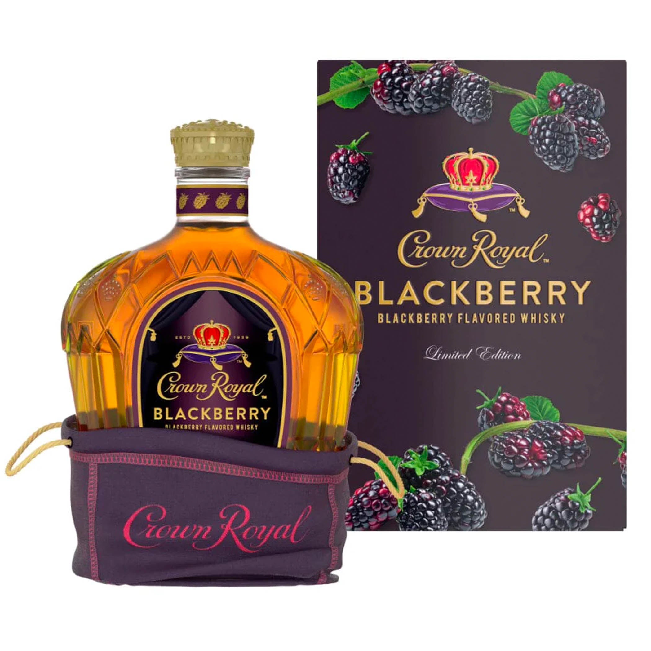 crblackberry Crown Royal Blackberry Flavored Whisky - Image 1