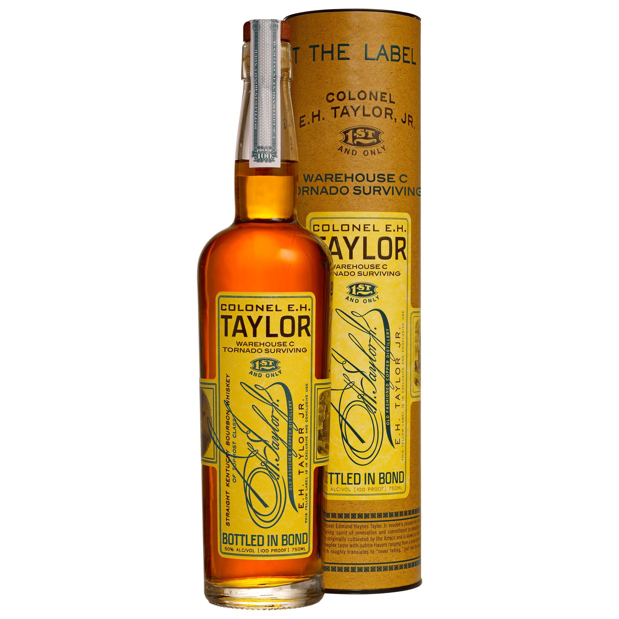 ehttornado E.H. Taylor Warehouse C Tornado Surviving Kentucky Bourbon Whiskey - Image 1