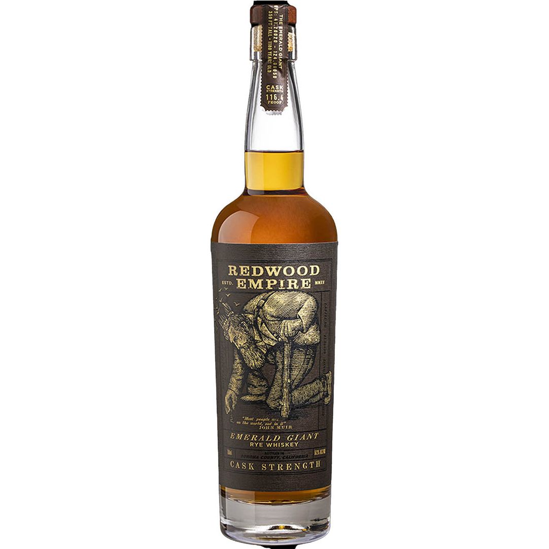 emeraldgiant Redwood Empire Emerald Giant Rye Cask Strength - Image 1