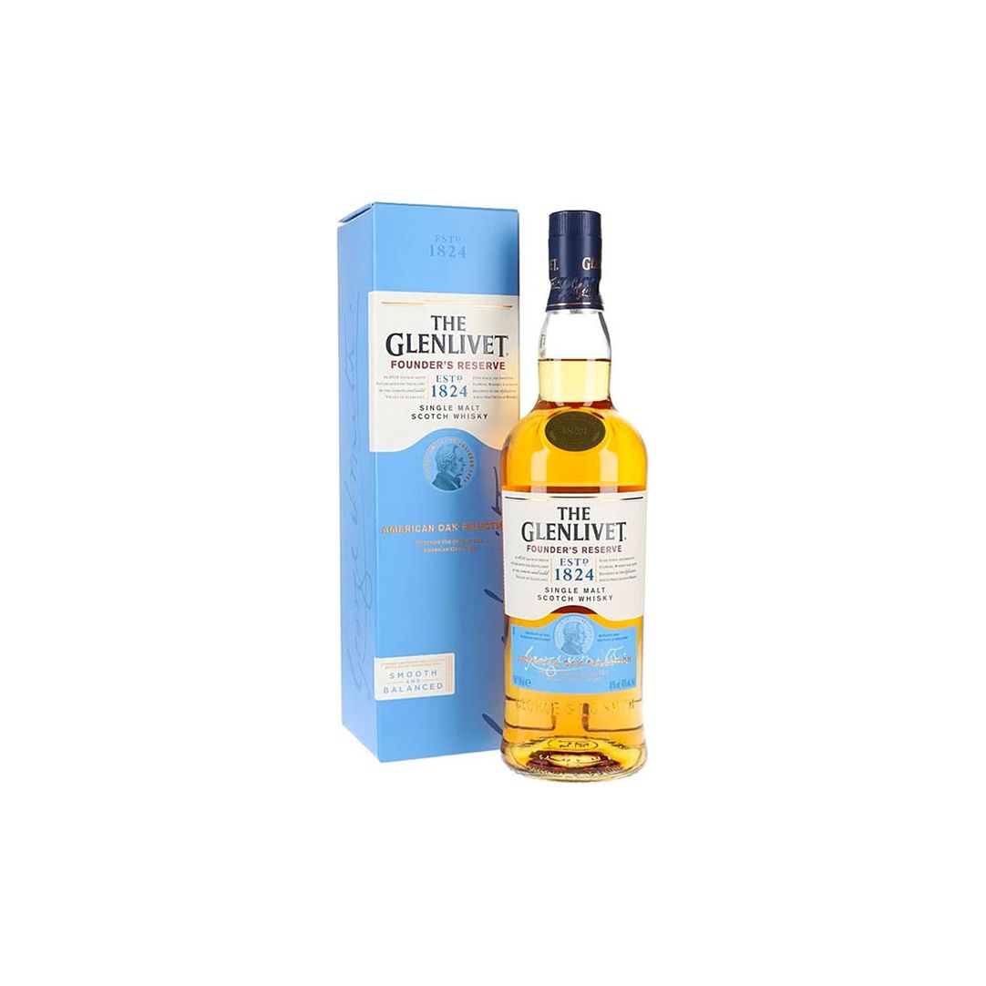 glenblue Glenlivet Single Malt Scotch Whisky American Oak - Image 1