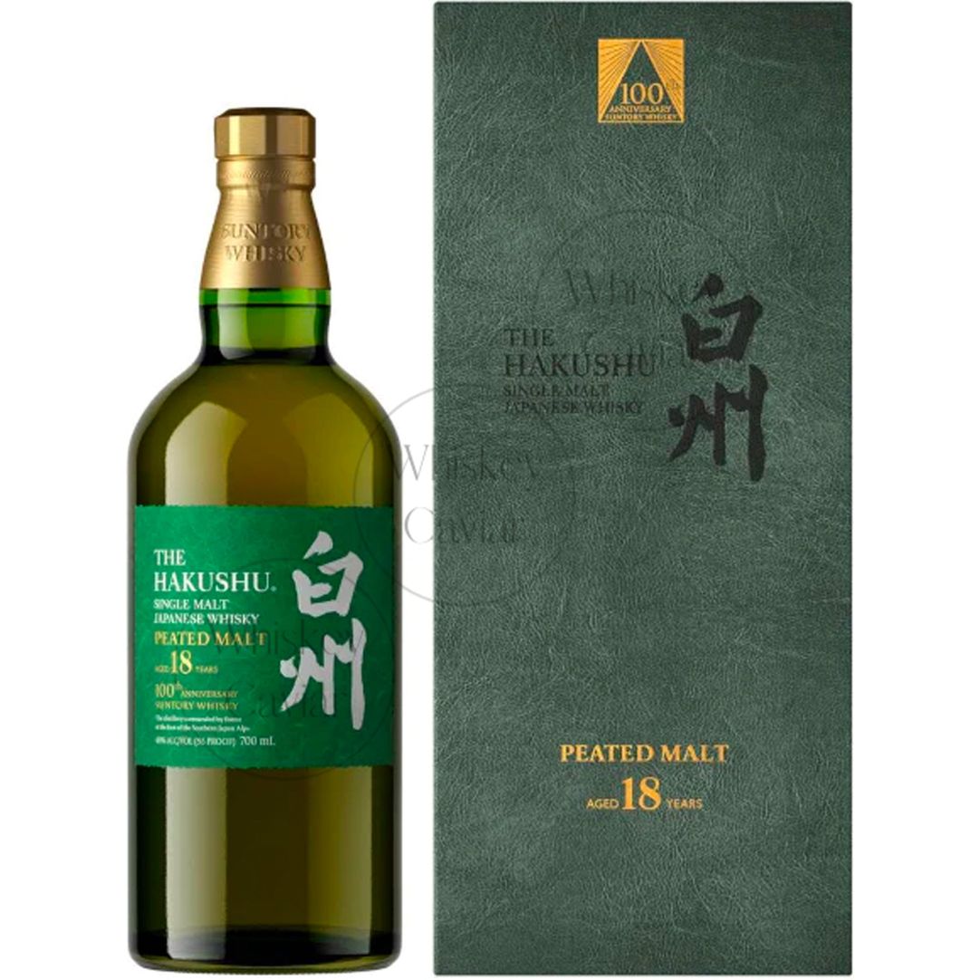 haku18100th Hakushu 18 Years Peated Malt 100th Anniversary Limited Edition - Image 1