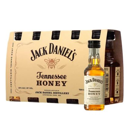 Jack Daniel's Honey Whiskey 50 mL 10 Pack Shots