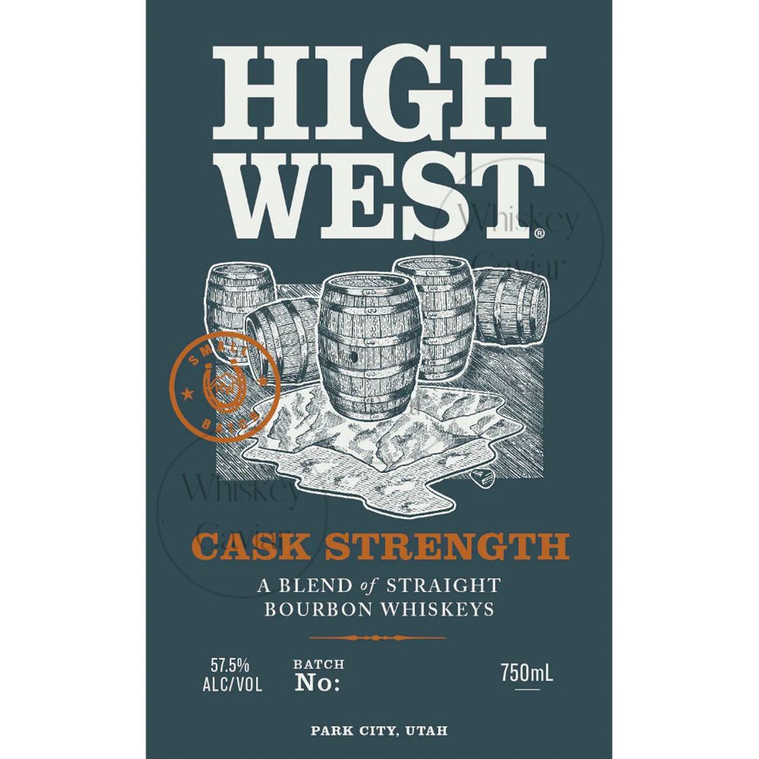hwcs High West Cask Strength Blended Bourbon - Image 1