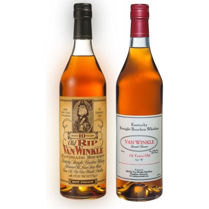 Old RIP Van Winkle 10 Year & Pappy Van Winkle 12 Year Lot B Value Bundle