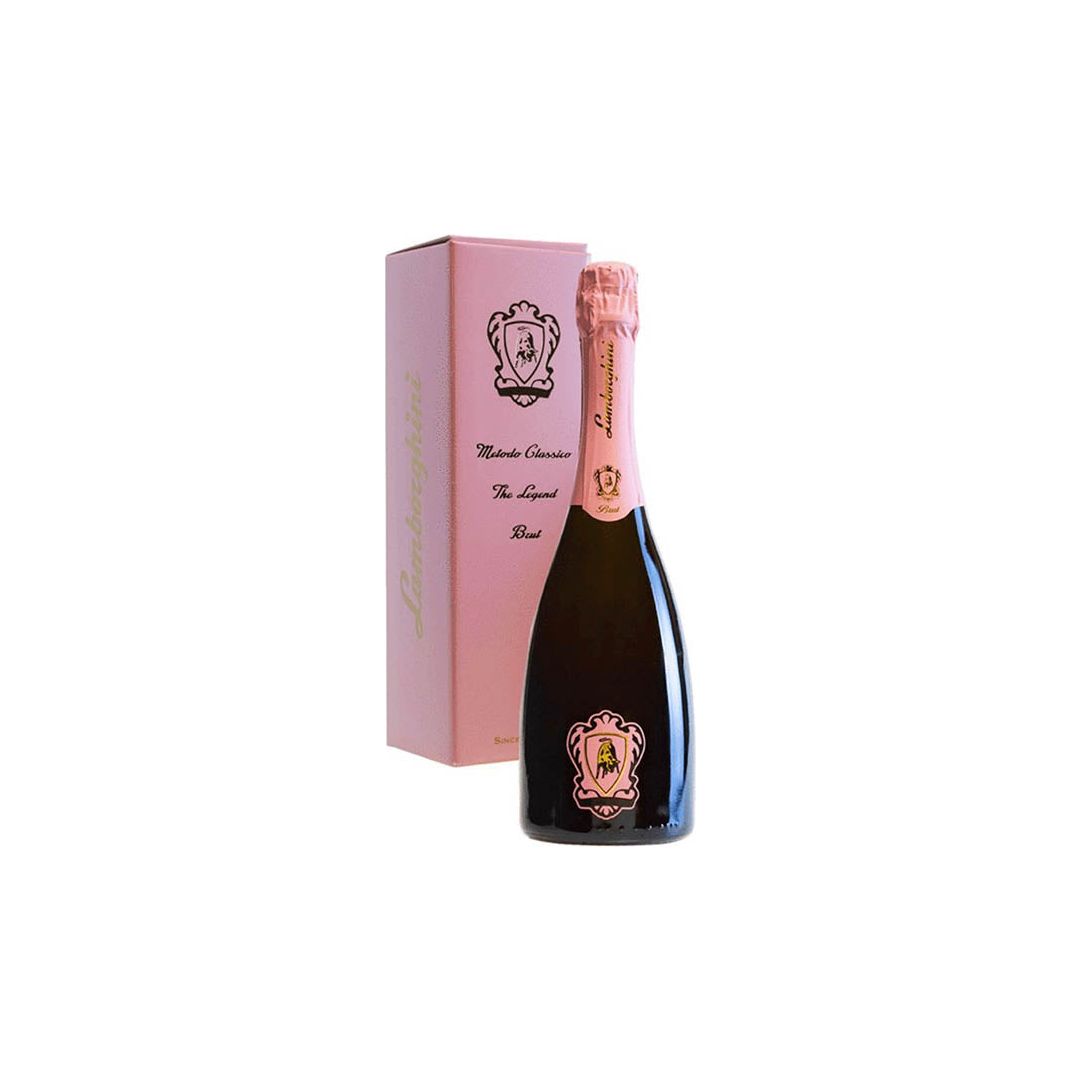 pink Lamborghini Metodo Classico 'The Legend' Brut Rose - Image 1