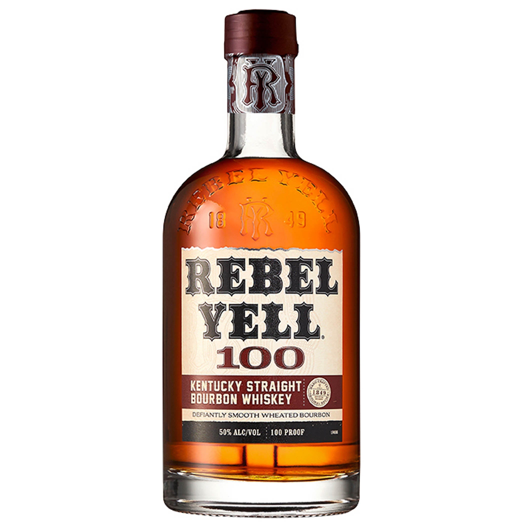 rebelyell Rebel Yell 100 Proof Straight Bourbon Whiskey - Image 1