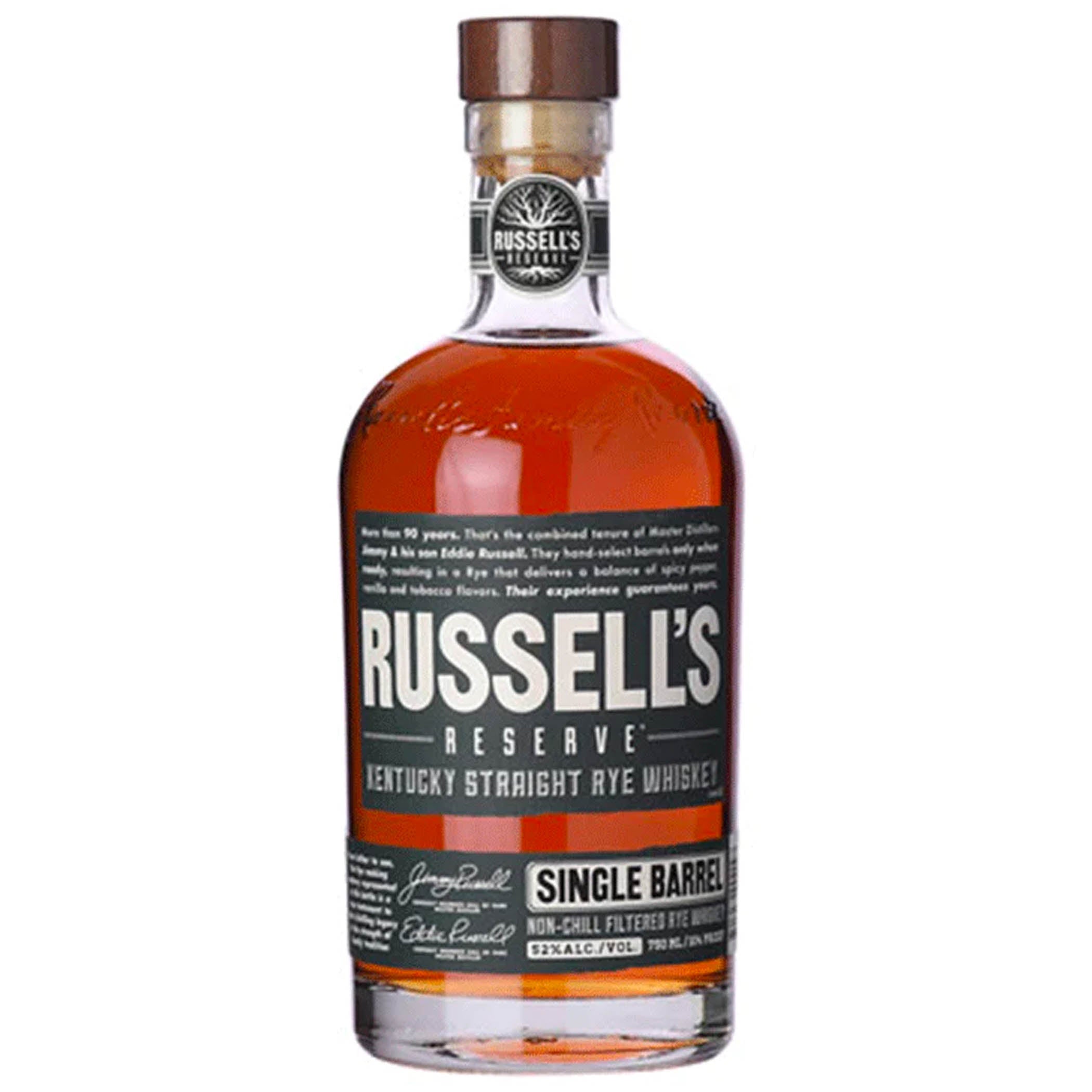 russells Russell's Reserve Single Barrel Kentucky Straight Rye Whiskey - Image 1