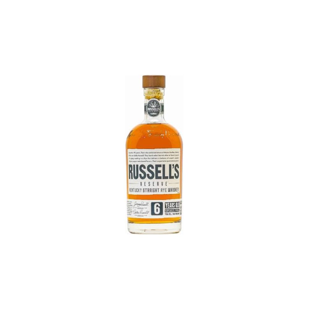 russels Russell's Reserve Rye Whiskey 6 Year - Image 1