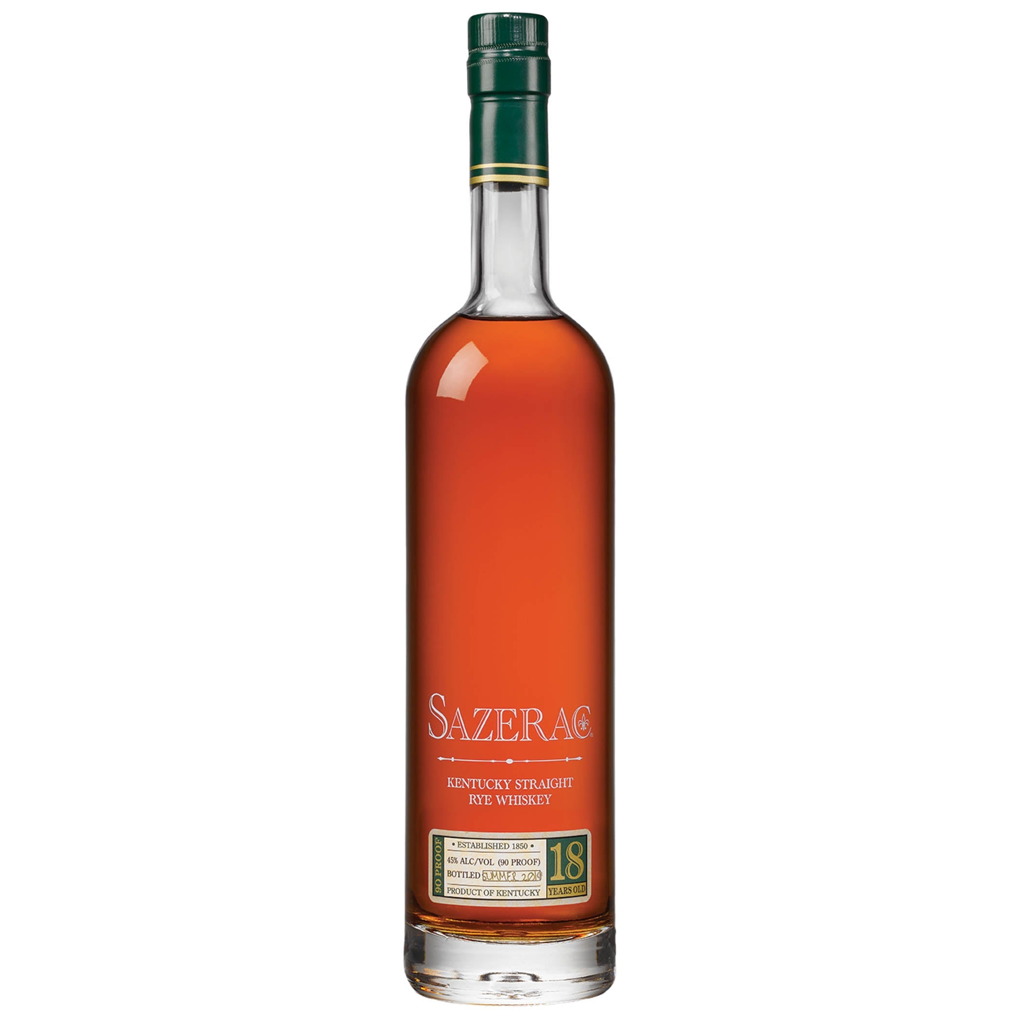saz18 Sazerac 18 Year Old Kentucky Straight Rye Whiskey 2023 - Image 1