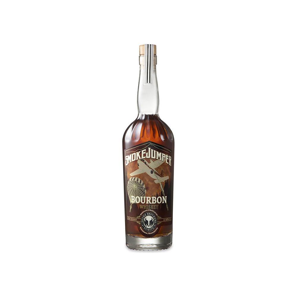 smokejumper_bottle_1000x1498_a39926e3-713c-408e-9dbe-abed4f51ce70 Skunk Brothers Spirits SmokeJumper Bourbon - Image 1