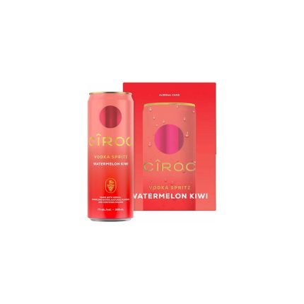 Ciroc Vodka Watermelon Kiwi 4pk Can
