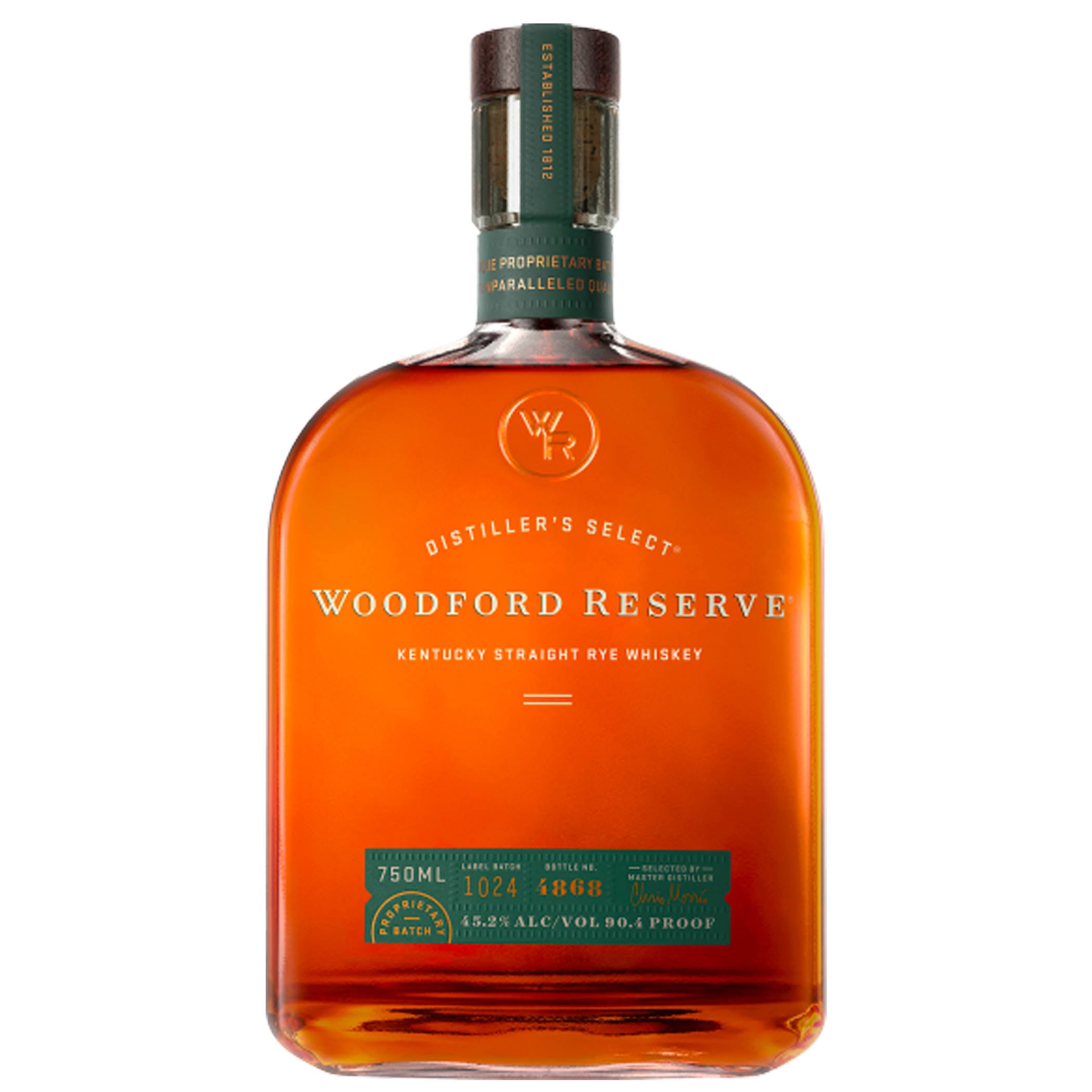 wrrye Woodford Reserve Kentucky Straight Rye - Image 1